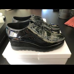 Black Steve Madden Oxford w/Platform